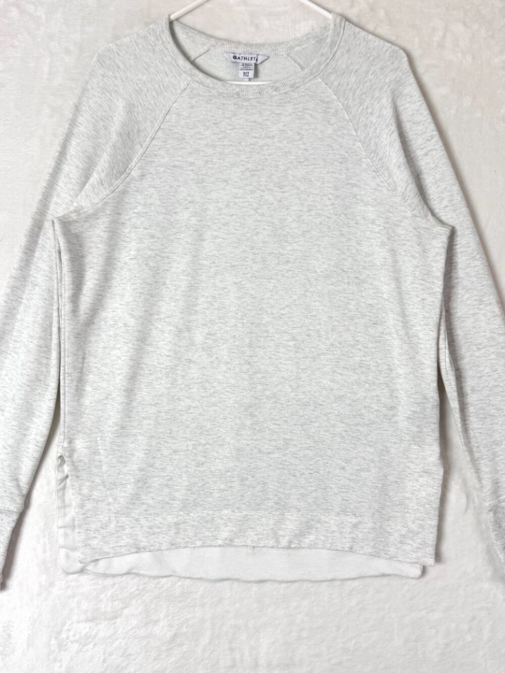 ATHLETA Coaster Luxe Recover Premium Tencel Lounge Relaxed Tunic Sweatshirt S